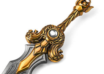 Miecz Turalyon | 28 cm | Metal | Brelok | Warcraft