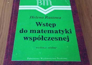 Wstęp do matematyki współczesnej Helena Rasiowa 1979 BDB BM 30