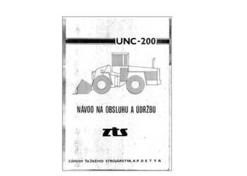 ZTS UNC 200 instrukcja DTR j.pol wysyłka !