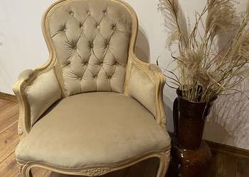 Fotel stylowy ludwikowski odnowiony OKAZJA