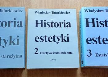 Tatarkiewicz Historia estetyki 1-3 Estetyka starożytna średniowieczna nowo