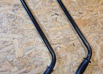 PROWADNIK PCHACZ RĄCZKA UCHWYT DO ROWERKA czarny