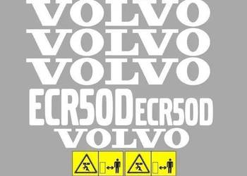 Naklejki oklejenie VOLVO ECR50D Zamiennik