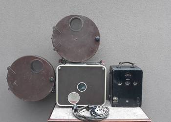 Stary projektor Zeiss TK35 kino objazdowe obiektyw Kipronar 1.9/105