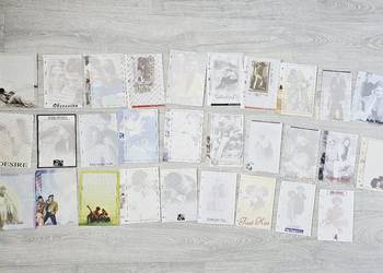 Duże karteczki do segregatora miłość ludzie pary różne