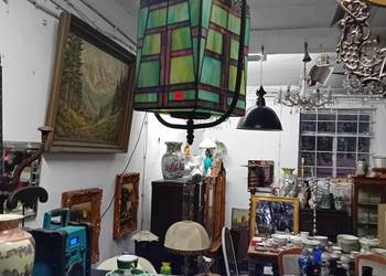 Lampa wisząca Tiffany. Lampa witrazowa