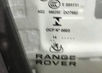 Szyba drzwi lewa prawa przód Range Rover Sport L494 2014