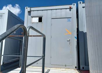 KONTENER SANITARNY KABINA WC PISUAR  PRYSZNICE