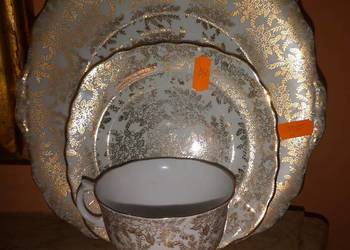 Filiżanka z talerzykiem deserowym, Royal Vale, English, Made