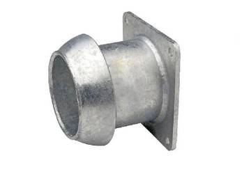 Króciec tylny kołnierzowy KVF 133 x 125 mm 5376KF71903