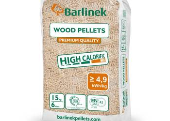 Pellet Pelet Barlinek 6mm certyfikat, worki 15kg, wysyłka