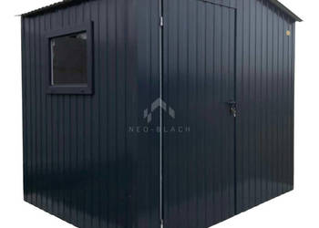Schowek domek ogrodowy 2,5x2m drzwi okno dwuspad  NB437