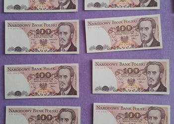 Banknot 100 zł. z 1988 r. Ludwik Waryński seria: PM