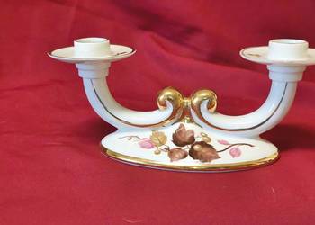 świecznik porcelana Alka