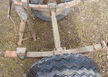 Oś ośka przyczepa rozrzutnik wywrotka rozsiewacz