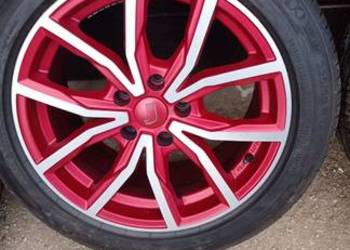 Alufelgi 5x112 opony letnie 225/50/17