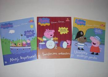 Świnka Peppa Książeczka tom 14 i 17 i 21 NOWE
