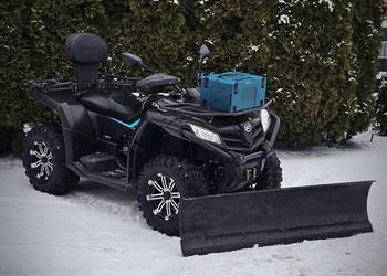 Quad CF MOTO 520L | ZAREJESTROWANY | PŁUG ŚNIEŻNY | WYCIĄGARKA | 4X4
