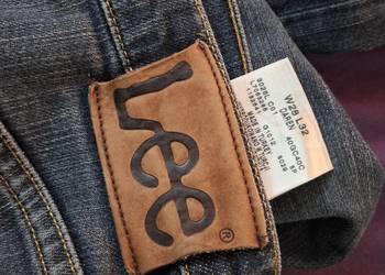 Lee S czarne jeansy W28 L32 regular straight
