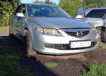 mazda 6 1 gg zderzak przedni lift spryskiwacze oryginał bdb  srebrny