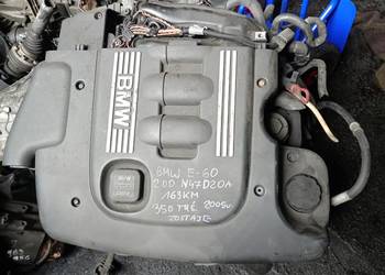 Silnik BMW E60 2,0 D N47D20A 163KM 350TYS części/dostawa