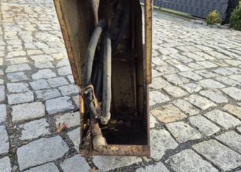 Łyżka do koparki 30cm z wyrzutem hydraulicznym, szybkozłącze MS 20