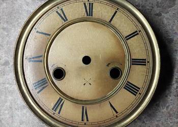 T159 Tarcza starego zegara ściennego HAU 14,5cm 57/32