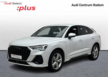 Audi Q3 Sportback 35TFSI 150KM MANUAL Sline Kamera LED Ambiente Black Temp…