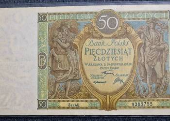50 zł x 2 sztuki 1925 rok Rzadkie i piękne.