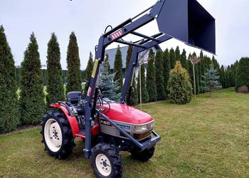 Traktor Japoński Yanmar F200 4x4 Glebogryzarka Ładowacz
