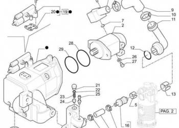 New Holland T6090 Pompa hydrauliczna 25.67 cc 84263360