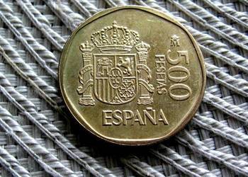 Hiszpania 500 Pesos 1987r - Ładna
