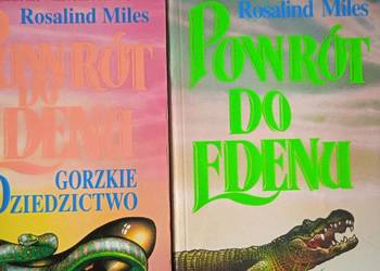 "POWRÓT DO EDENU" - dwa tomy - Rosalind Miles