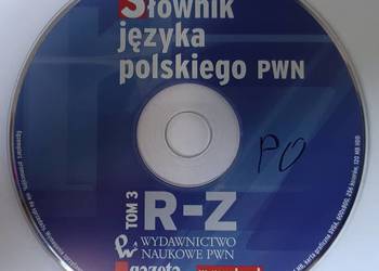 Słownik Języka Polskiego PWN tom 3 R-Z na CD