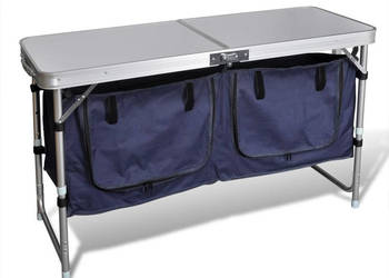 Składana szafka turystyczna z aluminiową ramą WM-41331