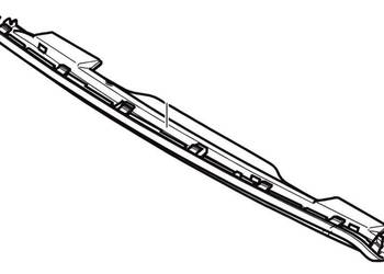 VOLVO XC90 II listwa zaslepka dyfuzor spoiler zderzak tyl R…