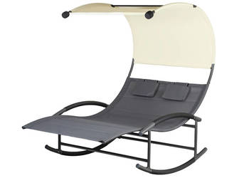 Leżanka leżak ogrodowy z daszkiem huśtawka MultiGarden