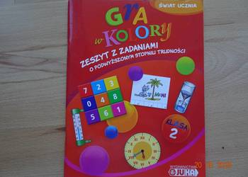 Gra w kolory. Zeszyt z zadaniami o podwyższonym stopniu trudności.