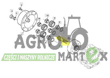 Z72474 WAŁEK ZĘBATY JD