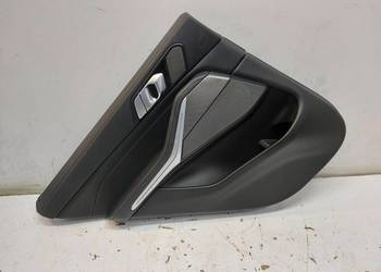 BMW G05 X5 3.0d 2019r TAPICERKA BOCZEK DRZWI LEWY TYŁ HARMAN