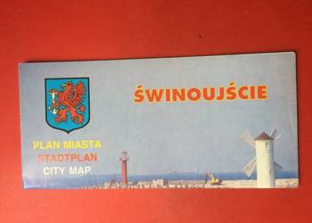 ( 757. ) Świnoujście Plan Miasta