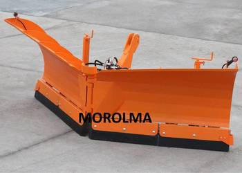 Pług śnieżny ciężki hydrauliczny do śniegu strzałka komunalny ROLMAKO TUZ