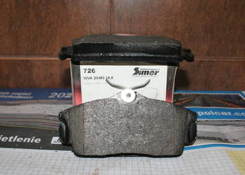 KLOCKI HAMULC. NISSAN ALMERA 00-06 PRIMERA 1.5-2.2D 06.SIMER
