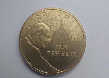 moneta 2 zł, Jan Paweł II, 2005 rok, NBP
