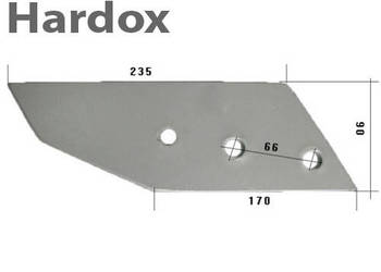 Dłuto 100ha! HARDOX 3363981/L WS2SL części do pługa LEMKEN