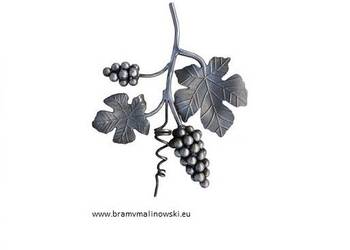 elementy kute metalowe rozeta 5 elementy kute metalowe rozeta 5