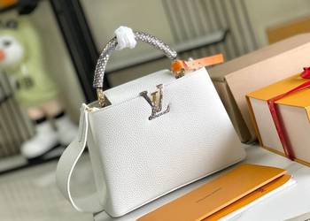 Torebka LV Louis Vouitton Capucines ze skórą z węża