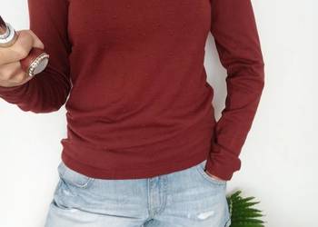 Sweter w kolorze cegły rozmiar rozmiar 38/40/42