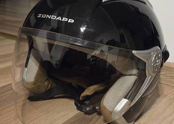 Kask otwarty na skuter / motorower Zündapp | Czarny połysk | Rozmiar L
