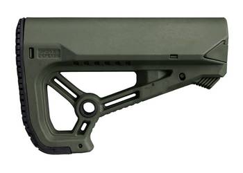 Kolba FAB Gl-Core S do AR15/M4 Mil-Spec CQB Zielona